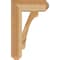 Ekena Millwork Legacy Craftsman Rough Sawn Bracket, Western Red Cedar, 4"W x 14"D x 22"H BKT04X14X22LEC04RWR - alternate 3